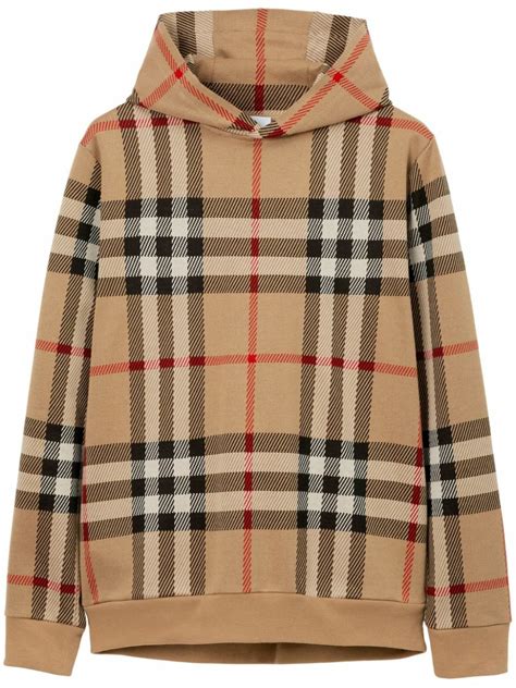 burberry sweatshirt with square check|Burberry check.